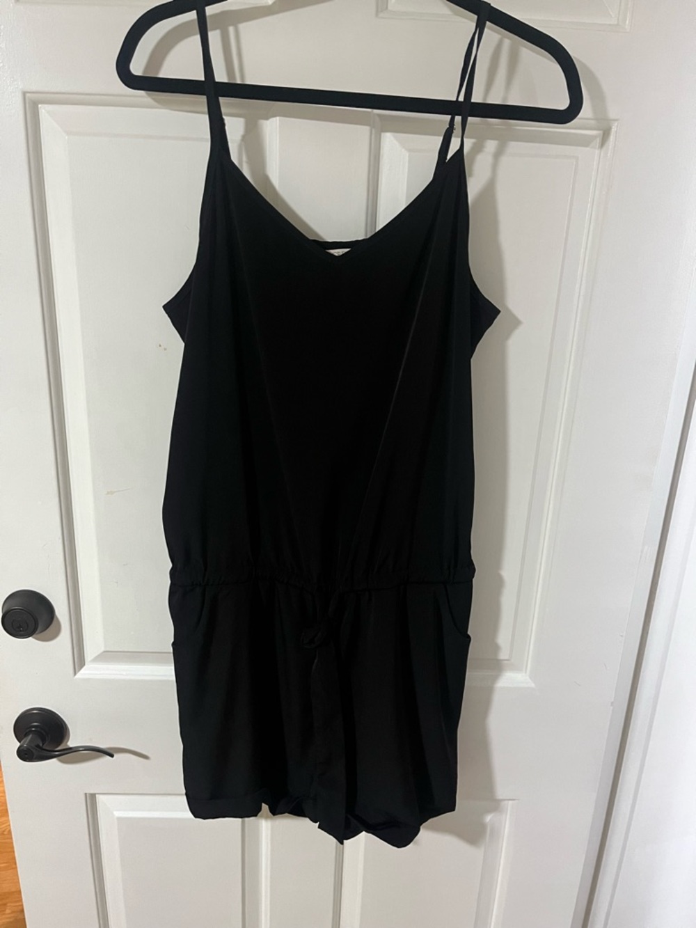 J. Crew Black Sleeveless Romper
